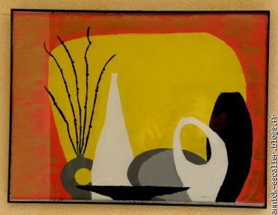 différents vases et coupe